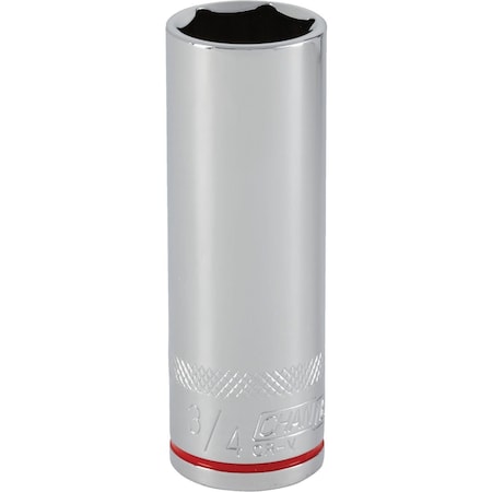 Channellock 1/2 In. Drive 3/4 In. 6-Point Deep Standard Socket 366889
